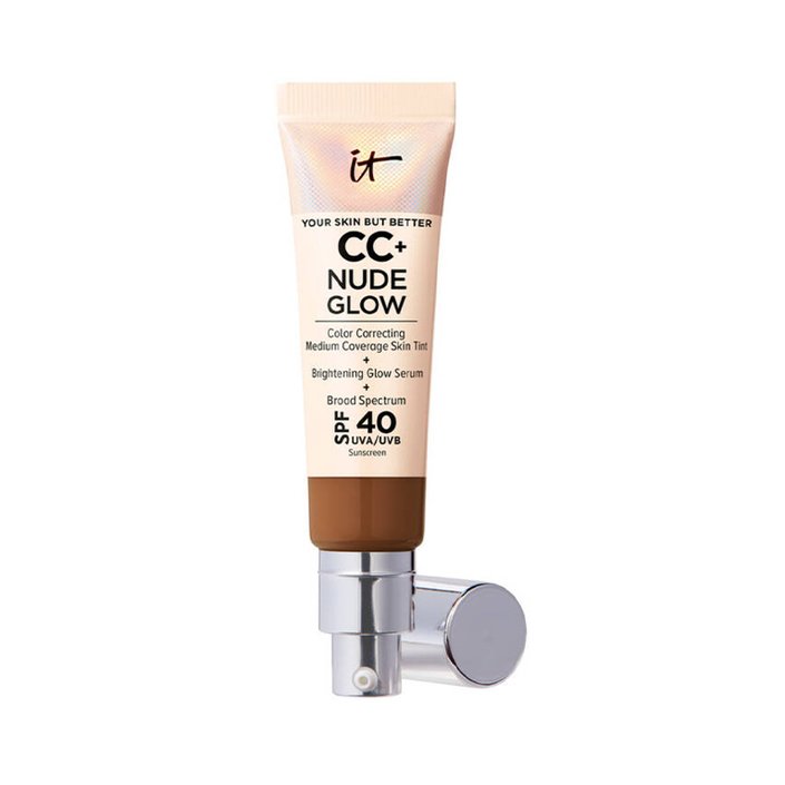 IT Cosmetics CC+ Nude Glow Lightweight Foundation + Glow Serum with SPF 40