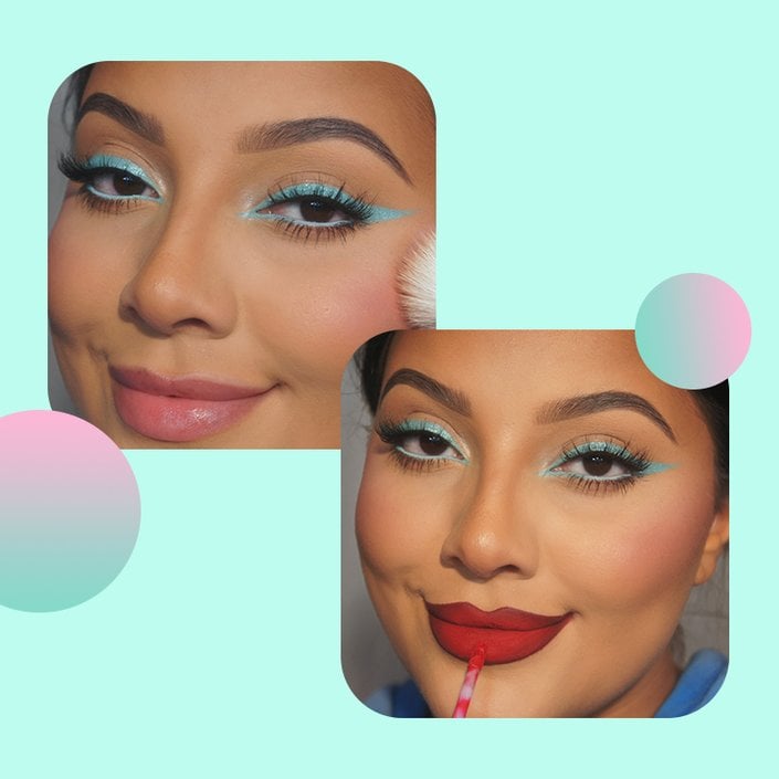 How to Wear Mint Makeup for the Holidays