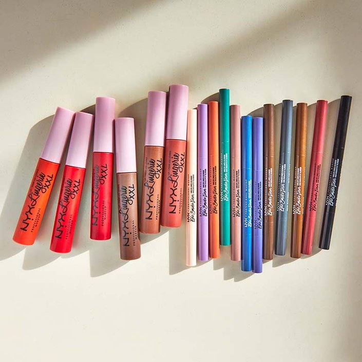 NYX XXL Lip Lingerie Liquid Lipstick Fuego Collection and NYX Epic Smoke Liners