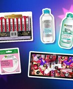 Image of NYX Professional Makeup and Garnier products