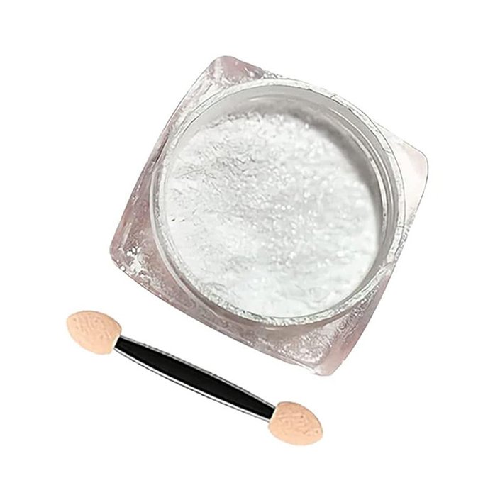 Suliliy White Pearl Chrome Nail Powder
