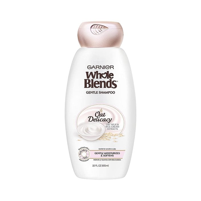 Image of the Garnier Whole Blends Gentle Shampoo Oat Delicacy